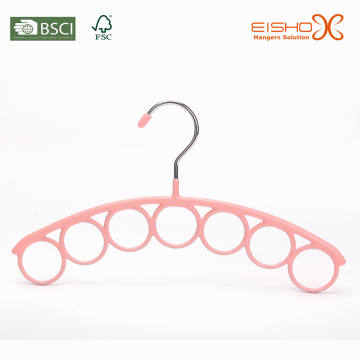 Eisho Rings PVC Tie &amp; Belt Metal Hanger